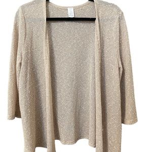 Jones New York Open Weave Cardigan | XL